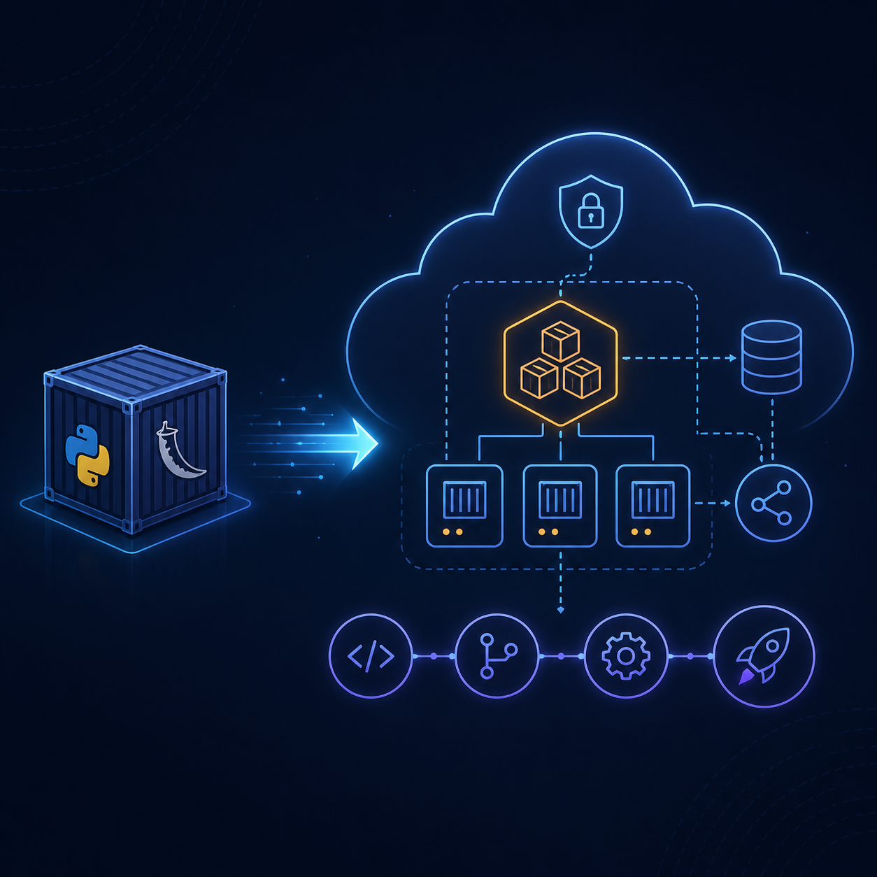 Moving a Containerized Flask App to AWS blog post thumbnail
